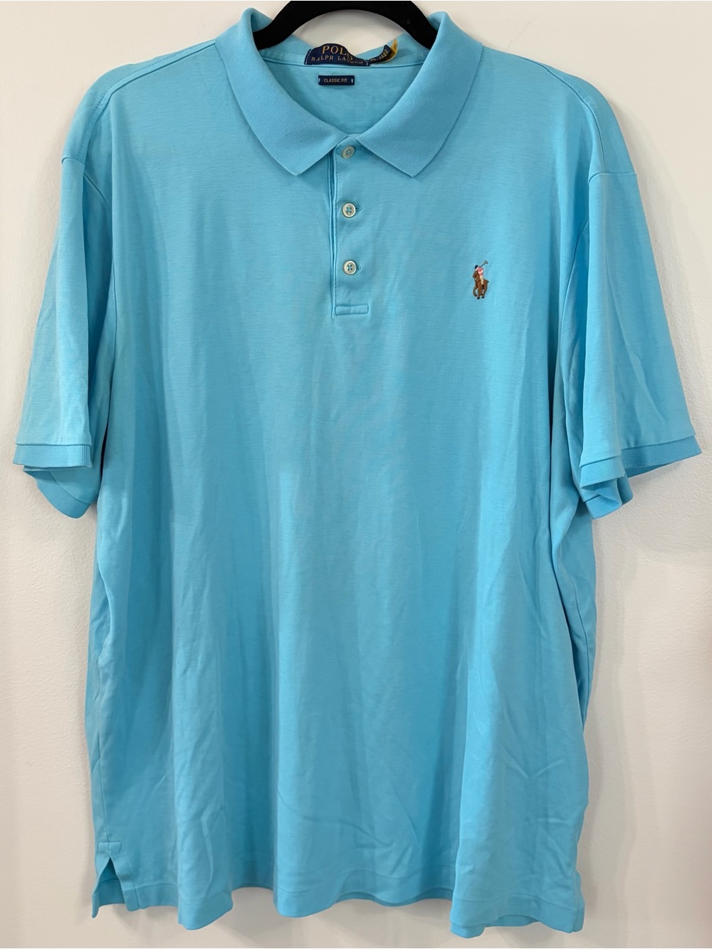 Polo Ralph Lauren Mens Polo Short Sleeve Shirt Classic Fit XL Pony Logo